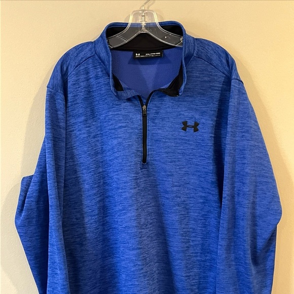 Under Armour 1/4 Quarter Zip Sweatshirt Mens Cold Gear Loose Fit Golf Sz 2XL-XXL - Picture 1 of 5